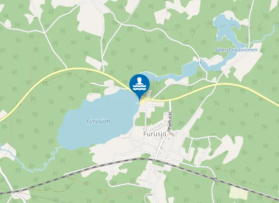 Map of FURUSJÖN
