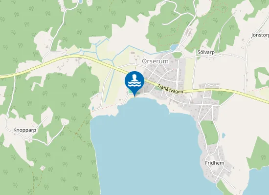 Map of ÖRSERUMSBADET