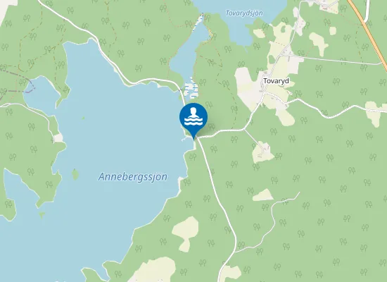 Map of Annebergssjön