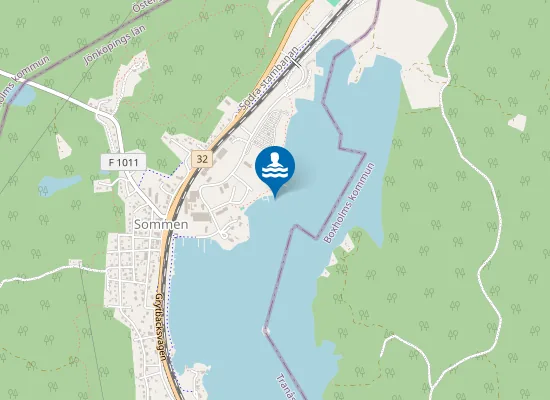 Map of SOMMENS BADPLATS