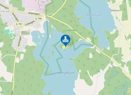 Map of NABBEN, LINNERYD