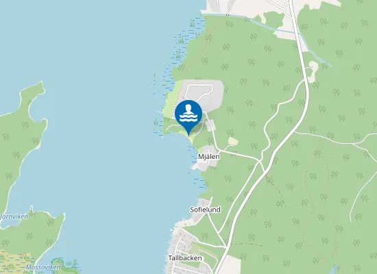 Map of BOLMEN, MJÄLEN