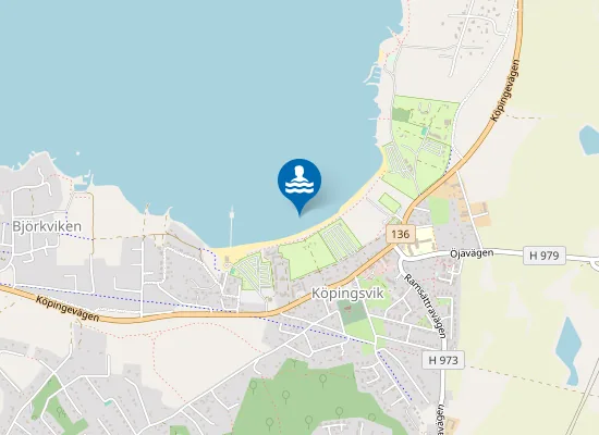 Map of KÖPINGEBUKTEN