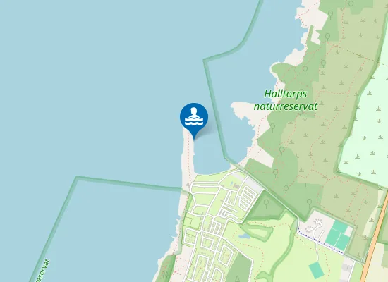 Map of Ekerums Camping