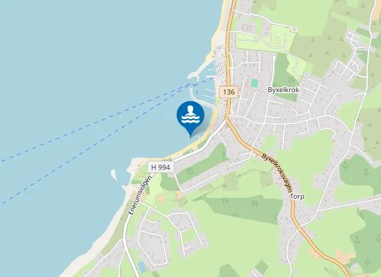 Map of Byxelkrok
