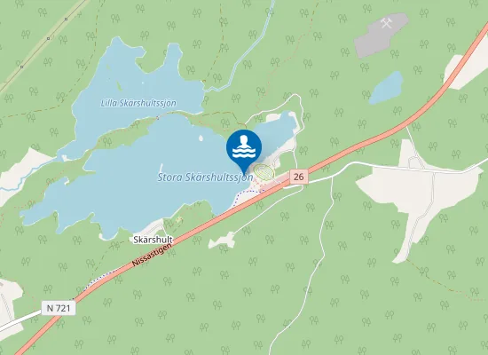 Map of SKÄRSHULTS CAMPING