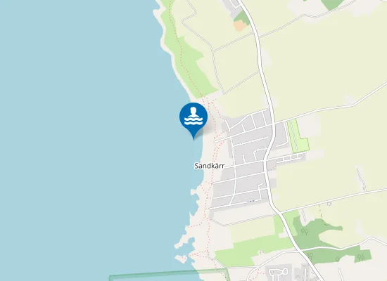 Map of Rosendals havsbad norr