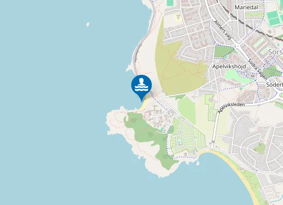 Map of LILLA APELVIKEN