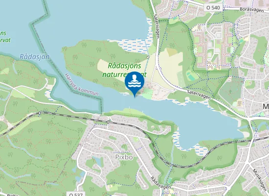 Map of SÄTERIET/HÄSTVIKEN