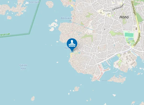 Map of HÖNÖ, HÄSTEN