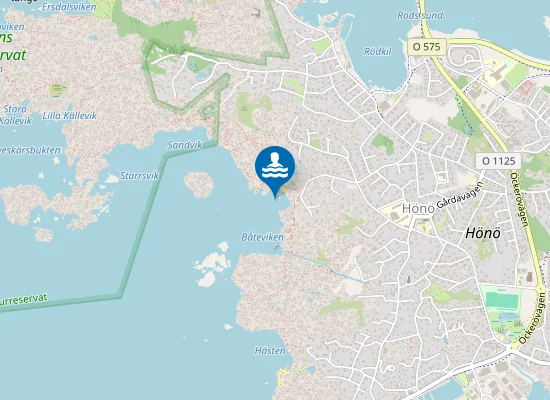 Map of HÖNÖ, LAPPOSAND