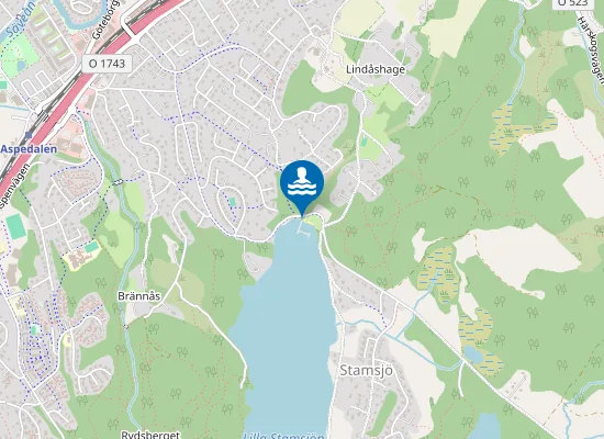 Map of LILLA STAMSJÖN