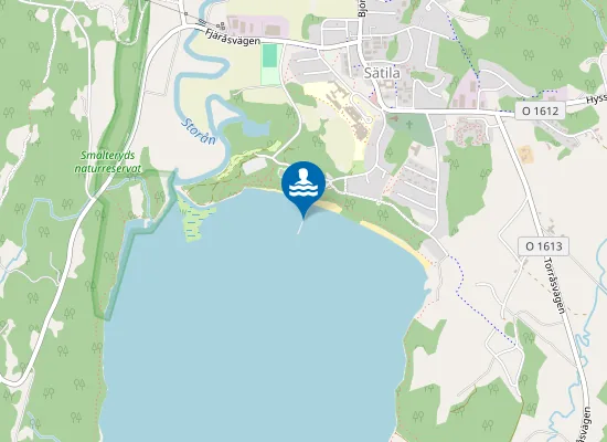 Map of SÄTILA LYGNERN