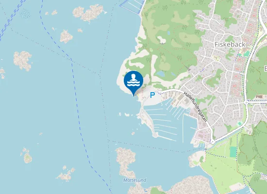 Map of Fiskebäck