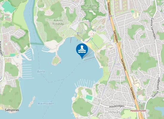 Map of Askimsbadet