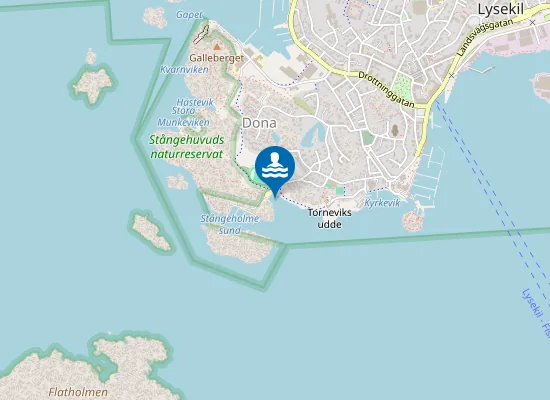 Map of PINNEVIKSBADET