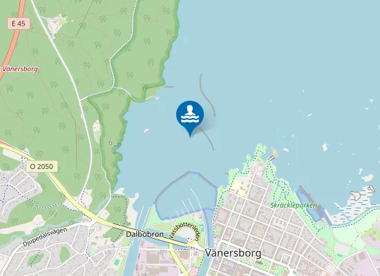 Map of Skräcklan-barnbadet