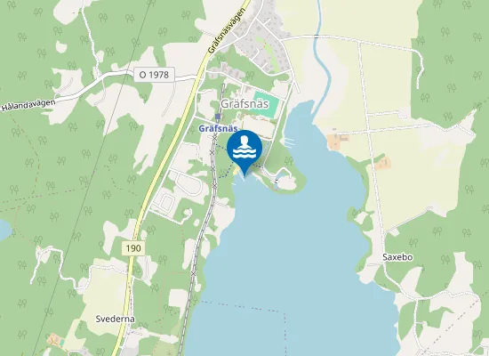 Map of Anten, Gräfsnäs Slottspark