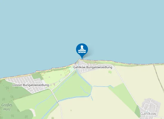 Map of GREIFSWALDER BODDEN GAHLKOW