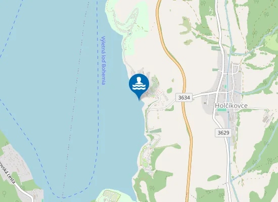 Map of Veľká Domaša - Holčíkovce
