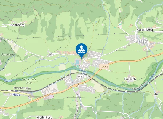 Map of Freizeitsee Aich