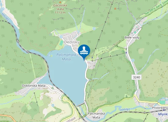 Map of Palcmanská Maša