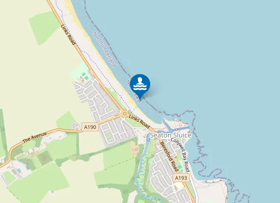 Map of Seaton Sluice