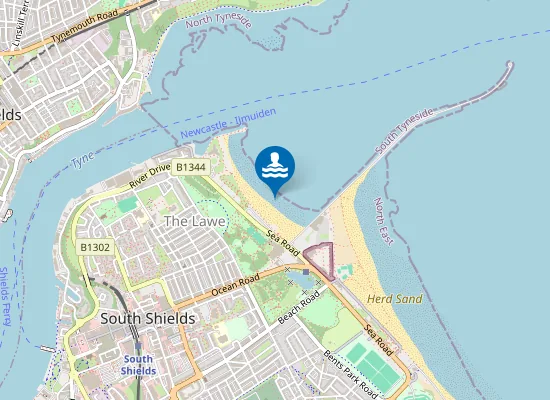 Map of Littlehaven Beach