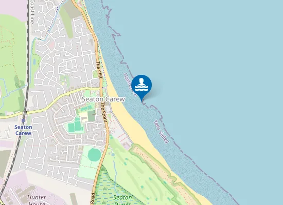 Map of Seaton Carew Centre