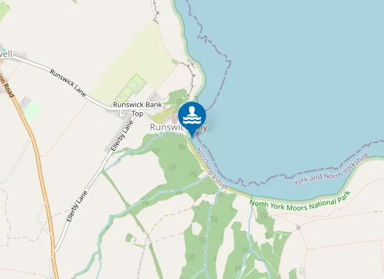 Map of Runswick Bay