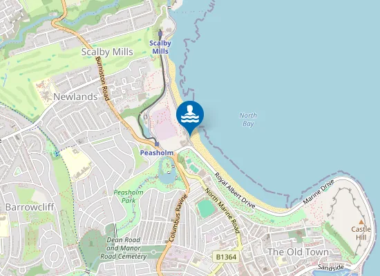 Map of Scarborough North Bay