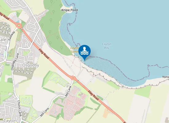 Map of Cayton Bay