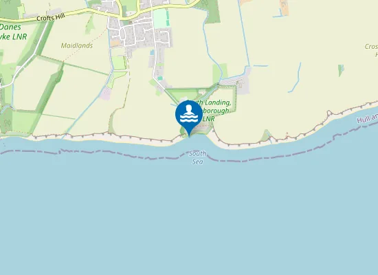 Map of Flamborough South Landing