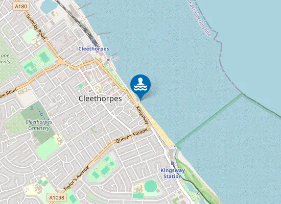 Map of Cleethorpes