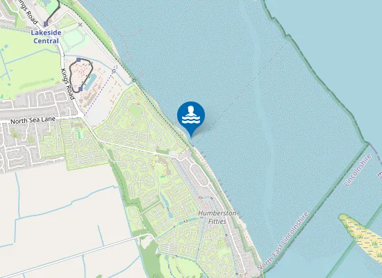Map of Humberston Fitties