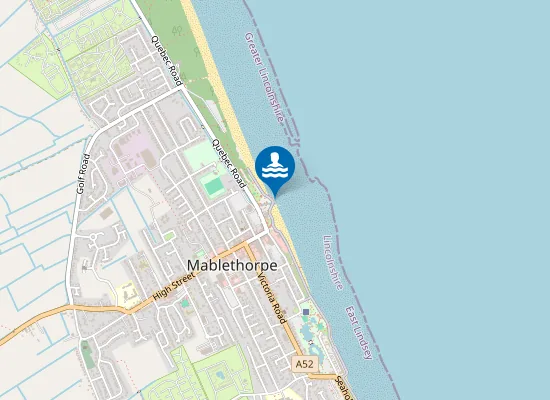 Map of Mablethorpe Town