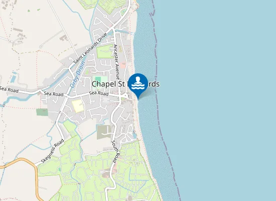 Map of Chapel St Leonards