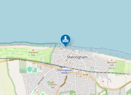 Map of Sheringham