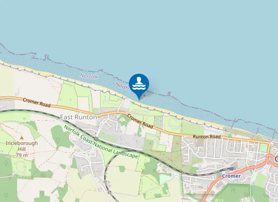 Map of East Runton