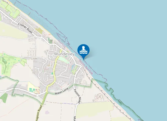 Map of Mundesley
