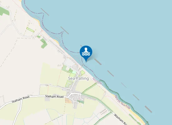 Map of Sea Palling