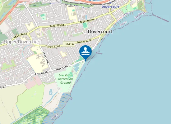 Map of Dovercourt