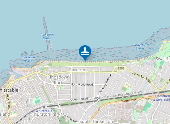 Map of Tankerton