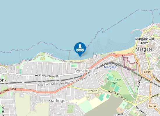 Map of Westbrook Bay, Margate