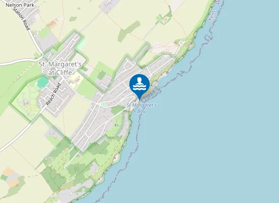 Map of St Margaret`s Bay
