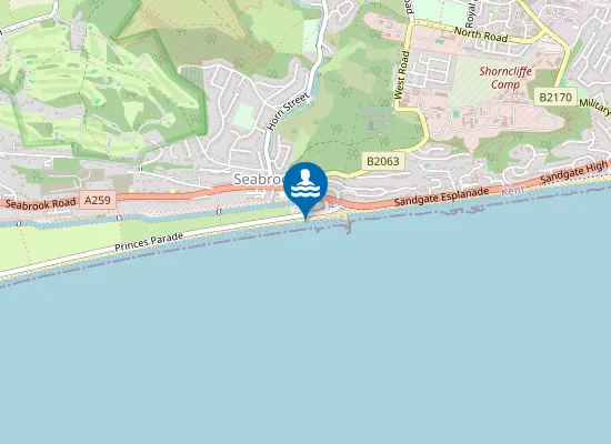 Map of Sandgate