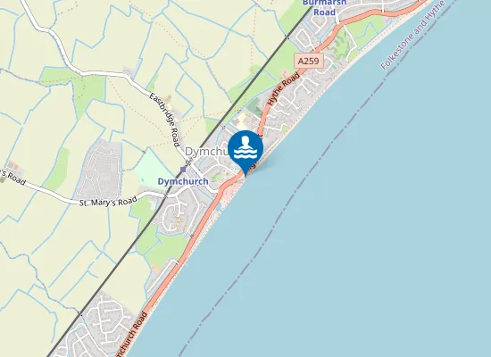 Map of Dymchurch