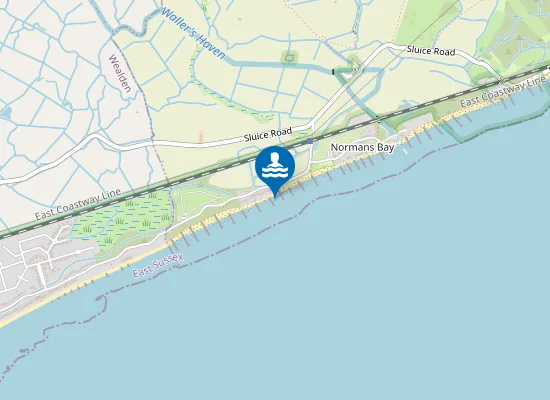 Map of Norman`s Bay