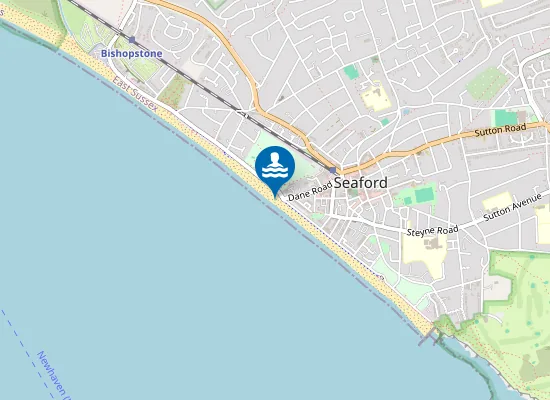 Map of Seaford