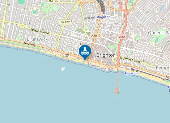 Map of Brighton Central